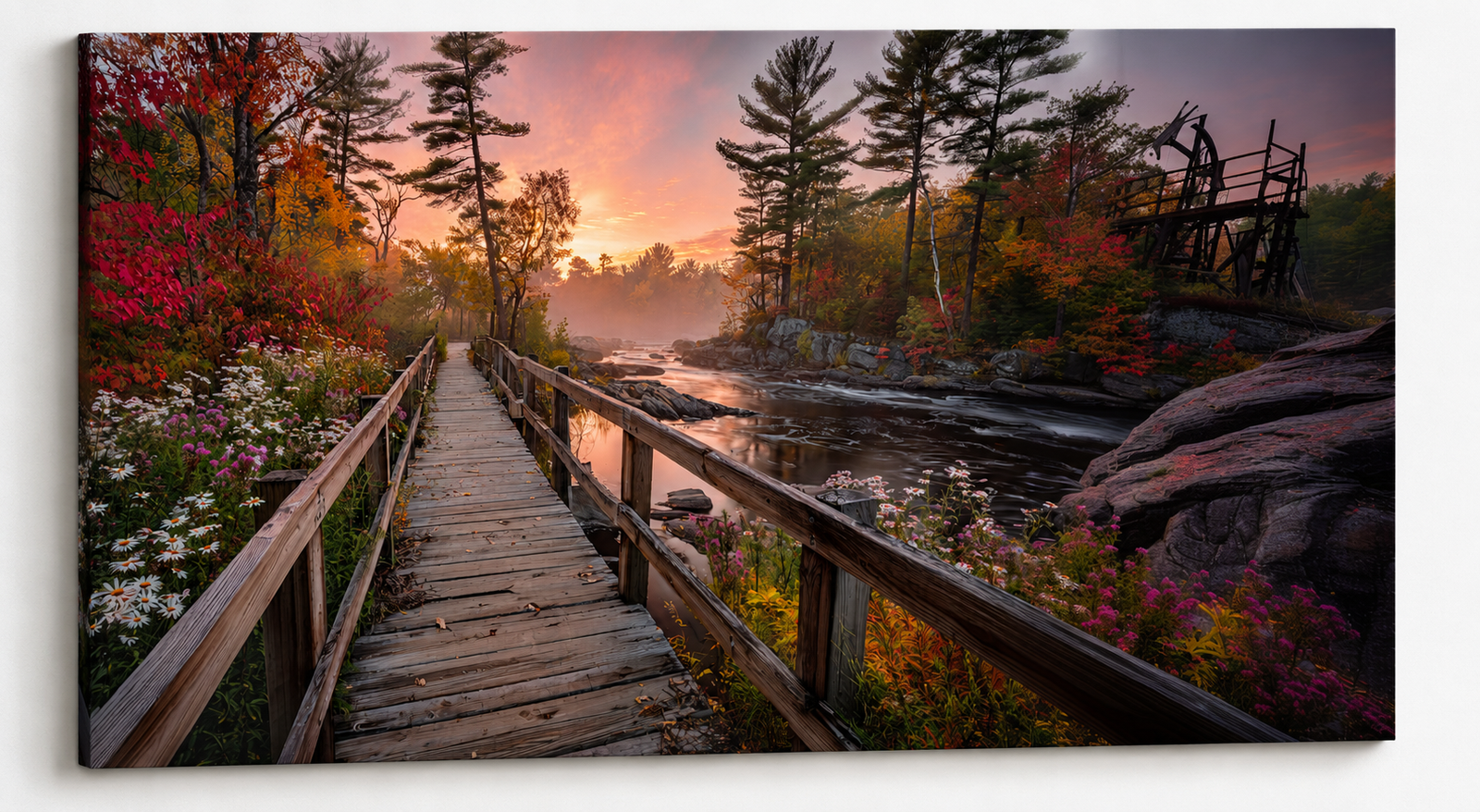 Autumn bridge