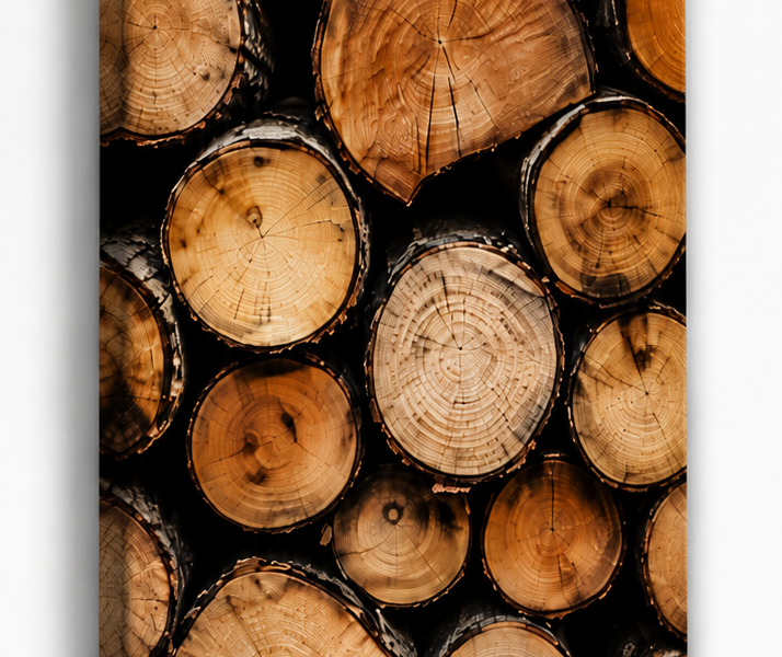 Rustic Wood Canvas